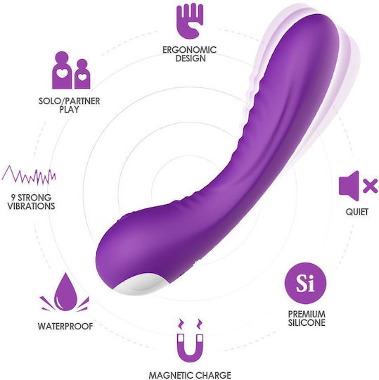 Boss Of Toys Vibrator G-Spot 18cm Violet