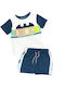 Superheroes Set Summer 2pcs Blue