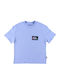 Kids' T-shirt Purple Back Flash