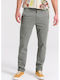 Trousers Chino Elastic in Regular Fit Sage Green