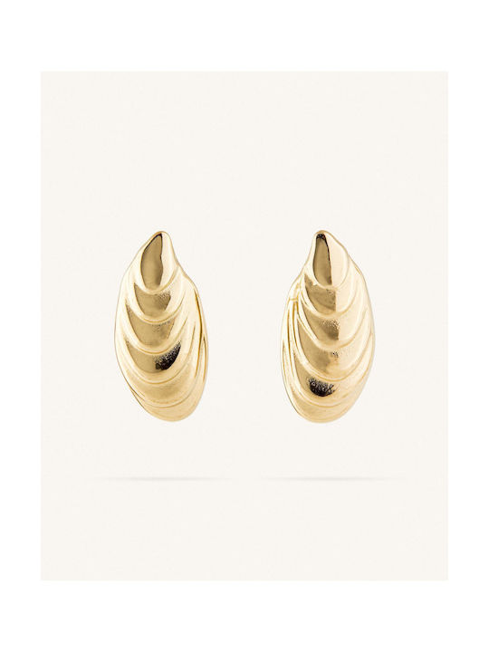 StanStefan Earrings made of Steel Gold Plated