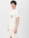 T-shirt Μπεζ
