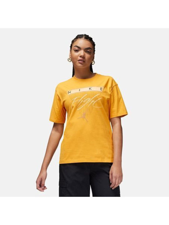 Jordan Heritage Damen Sportlich Oversized T-shirt Weiß