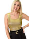 Women's Summer Blouse Gold