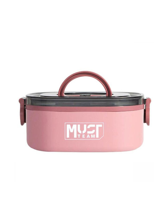 Must Team Lunchbox Inox Rosa 750ml 1Stück