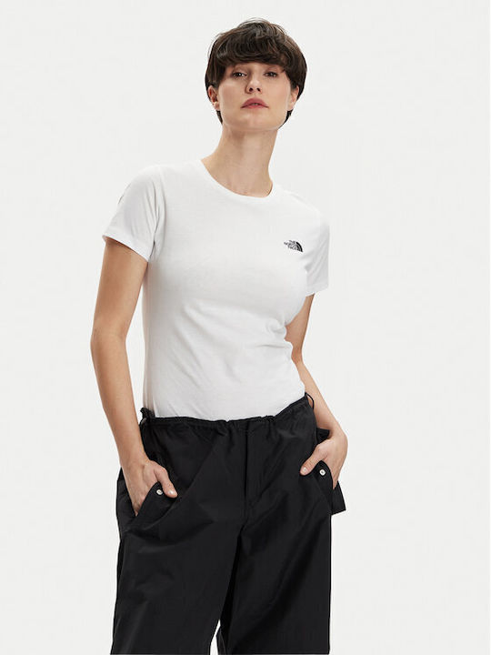 The North Face Simple Dome Women's T-shirt Whit...
