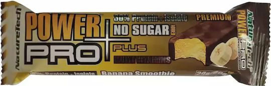NatureTech Power Pro Plus Μπάρα με 30% Πρωτεΐνη & Γεύση Μπανάνα 80gr