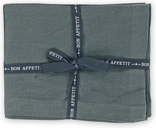Zaros Τραπεζομάντηλο Ανθρακί 140x220εκ.