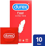 Durex Ultra Thin Condoms Natural 10pcs