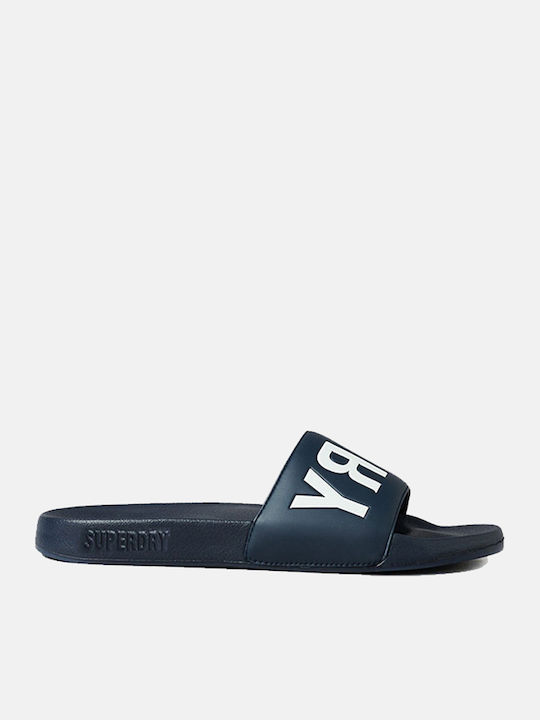 Superdry Slides Blue