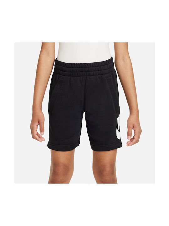 Nike Kinder Shorts/Bermudas Stoff Fleece Schwarz