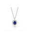 Chrilia Necklace from White Gold 18k