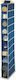 Fabric Hanging Shelf for Clothes / Socks in Blue Colour 15x34x120cm