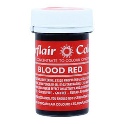 Color Paste Red Blood Red 25gr Sugarflair