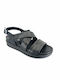 Imac Women's Flat Sandals Anatomic in Black Color