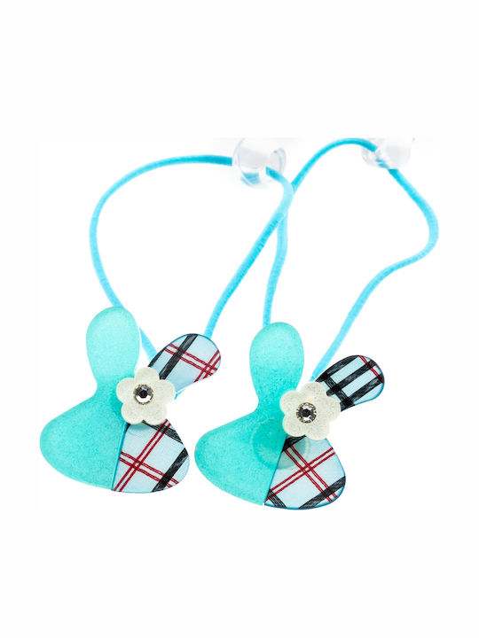 Kids Hair Tie Blue 3022-3-Γαλάζιο