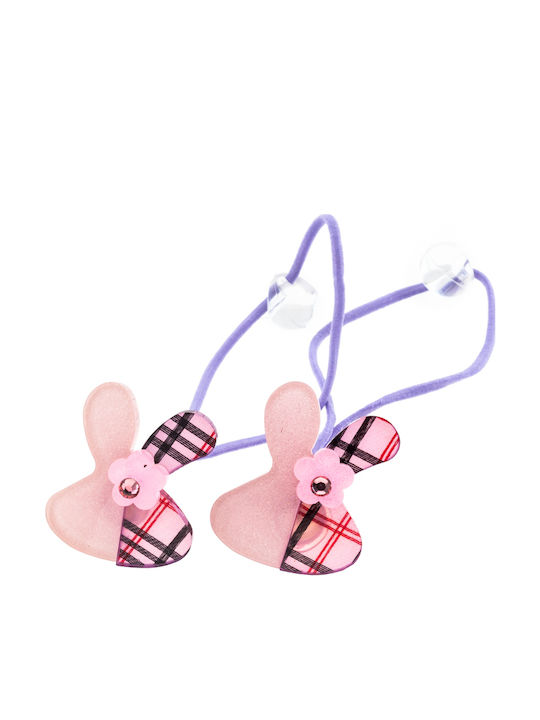 Kids Hair Tie Purple 3022-3-Μωβ