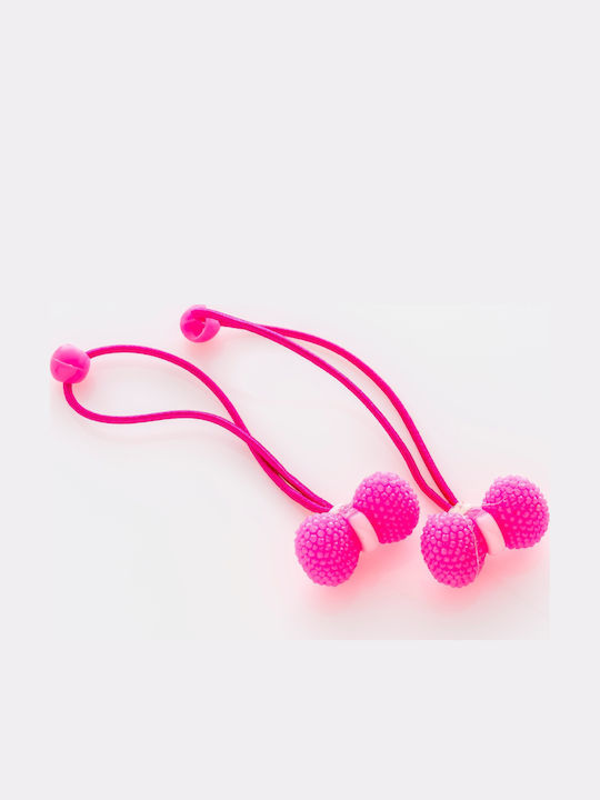 Kinder Haargummi Fyogo Fuchsie