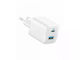Anker Încărcător Fără Cablu cu Port USB-A și Port USB-C 33W Livrarea energiei Albς (323 Ultra-Compact)