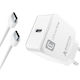 Cellular Line Charger with USB-C Port and Cable...