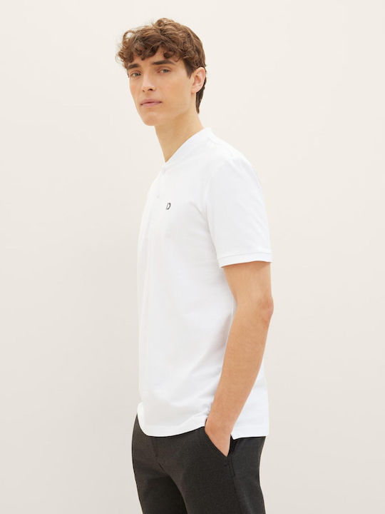 Tom Tailor Men's Blouse Polo White