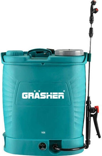 Grasher Ψεκαστήρας Πλάτης Μπαταρίας με Χωρητικότητα 16lt