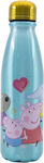 Aluminiumflasche 600ml Peppa Pig 13940