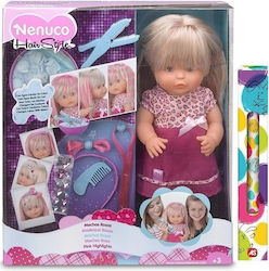 Toy Candle Nenuco Pink Highlights Hair Changes Color with Water! Famosa