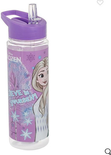 Kinder Flip Top Lila Gefrorenes "glaube an dich selbst" 650ml