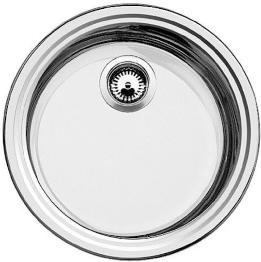 Blanco Rondosol If Drop-In Кухненски Мивка Inox Дължина 45xШирина 39см Сребрист