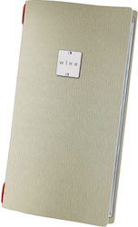 Ready Menu Holder in Burgundy Colour 15.3x29.7 cm MM4R4WMP/Wine