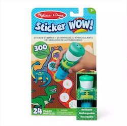 Melissa & Doug Sticker WOW Activity Book With Dinosaur Olive Stamp Stickers