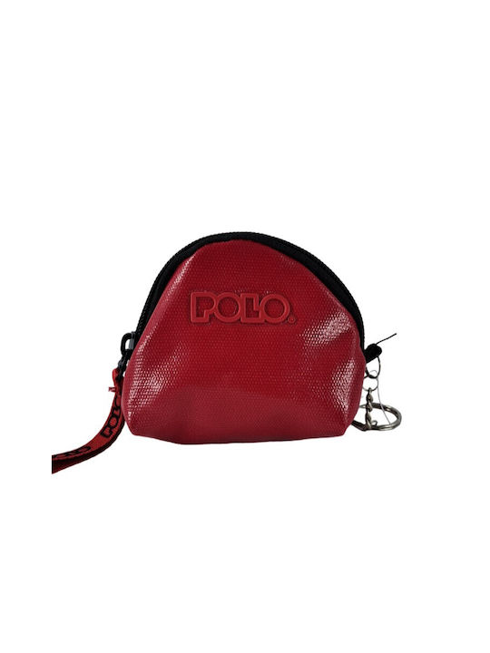 Polo Club Klein Frauen Brieftasche Münzen Rot