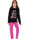 Wiembi Kinder Schlafanzug Winterlich Dark Blue