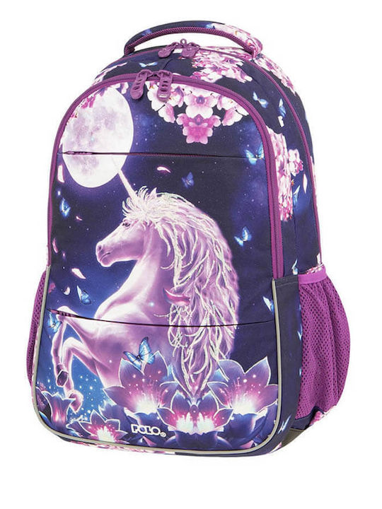 Polo Moon School Bag Backpack Elementary, Elementary Multicolored 22lt 2024