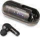 Esperanza EH239K In-ear Bluetooth Handsfree Earphones with Charging Case Black