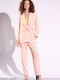 Matis Fashion Long Women's Blazer Pink