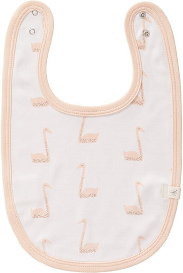 Fresk Swan Lätzchen Stoff mit Taste Pale Peach