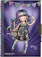 Santoro Gorjuss Notebook 120 Sheets A5 Ruled with Padlock Multicolour