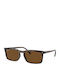 Ray Ban Men's Sunglasses with Brown Tartaruga Plastic Frame and Brown Lens RB4435 902/57