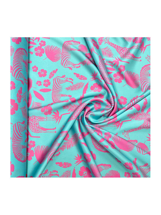 Clothing Fabric Satin Veraman Giraffe