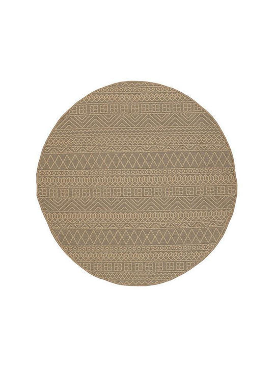 Newplan Sahara 024a Rug Round Summer from Jute Rotunda