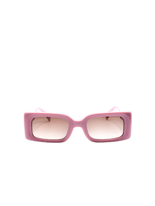 Tailor Made Knitwear Women's Sunglasses with Pink Plastic Frame and Pink Gradient Lens TM15242 C9