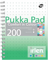Pukka Pad Τετράδιο Ριγέ Α5 200 Φύλλων Πράσινο Pukka Pad Τετράδιο Ριγέ Α5 200 Φύλλων Πράσινο
