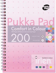 Pukka Pad Notebook Ruled A5 Pink 1pcs