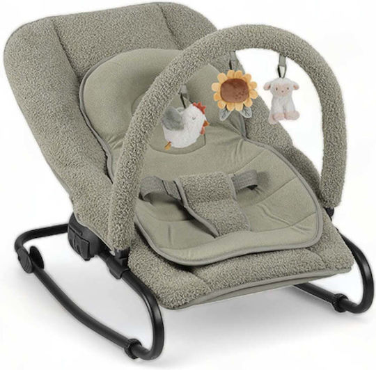 Little Dutch Χειροκίνητο Relax Μωρού Olive για Παιδί έως 9kg