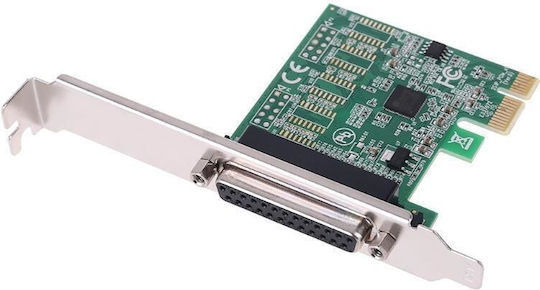 Placă PCIe în Slot PCI-E DB25 Paralel