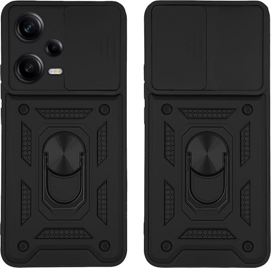 Sonique Back Cover Silicone / Plastic Black (Xiaomi Redmi Note 12 Pro 5G / Poco X5 Pro 5G)