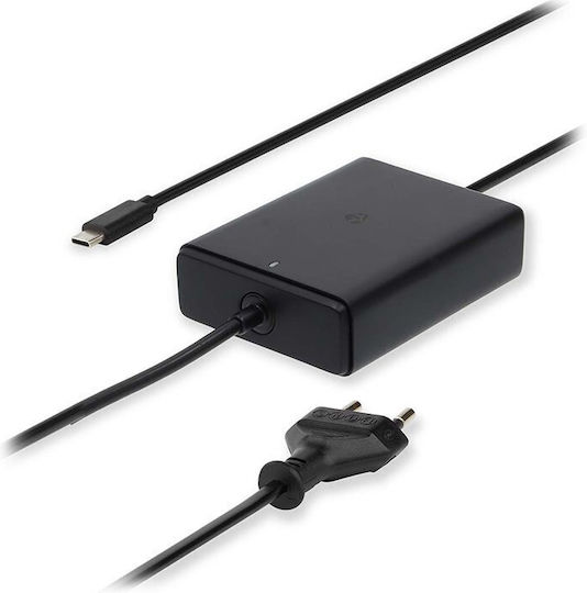 Nedis USB-C Universal Φορτιστής Laptop 45W 20V 3A με Αποσπώμενο Καλώδιο Τροφοδοσίας