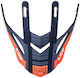 Γεισο Fluo Orange/blue Για Κρανη Mx437 Evo Peak Xcode | Ls2